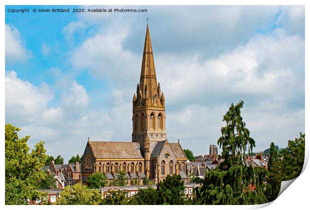 st michaels church exeter  Print by Kevin Britland