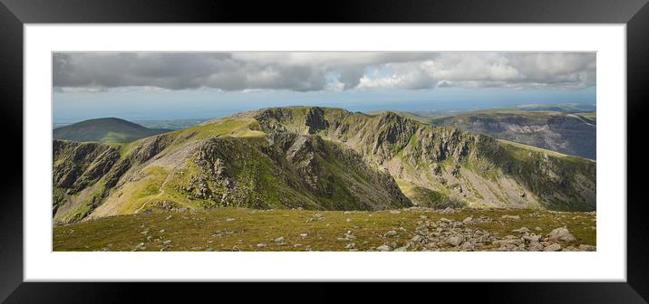 Scoat Fell and Steeple Framed Mounted Print by John Malley