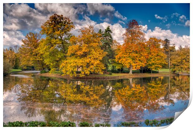 The Perfect Autumn Day Print by Dave Williams