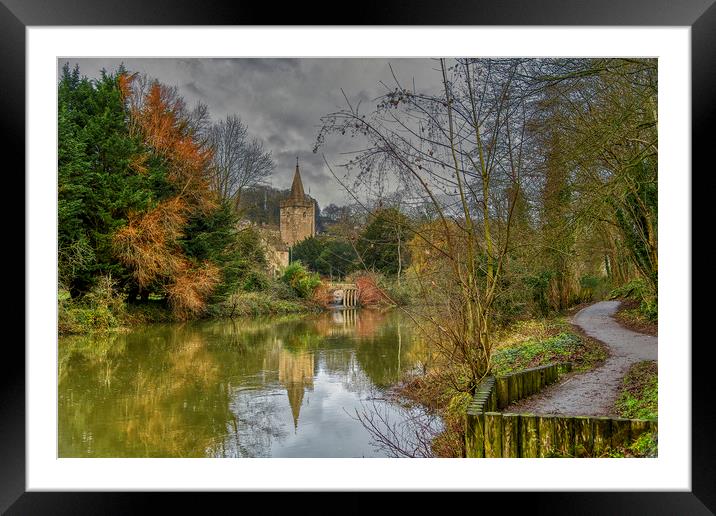 The River Avon Framed Mounted Print by Dave Williams