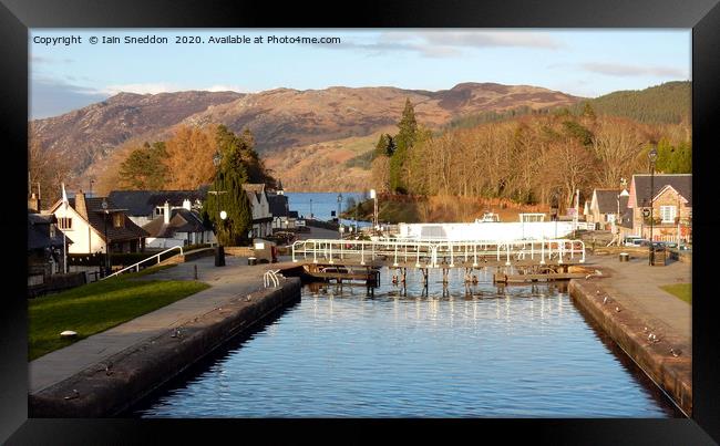Caledonian Canal, Fort Augustus Framed Print by Iain Sneddon