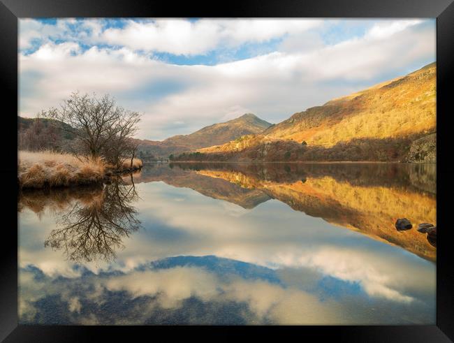 Llyn Gwynant Framed Print by Rory Trappe