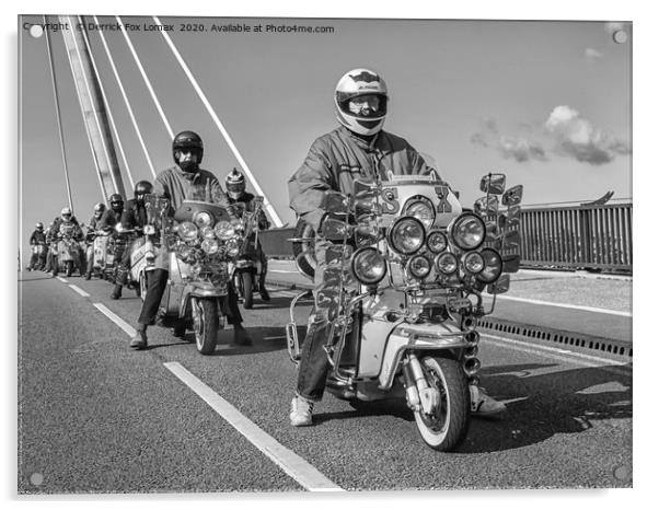 Southport Mods Acrylic by Derrick Fox Lomax
