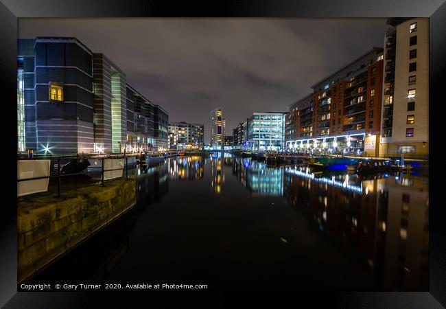 Clarence Dock 2020 Framed Print by Gary Turner