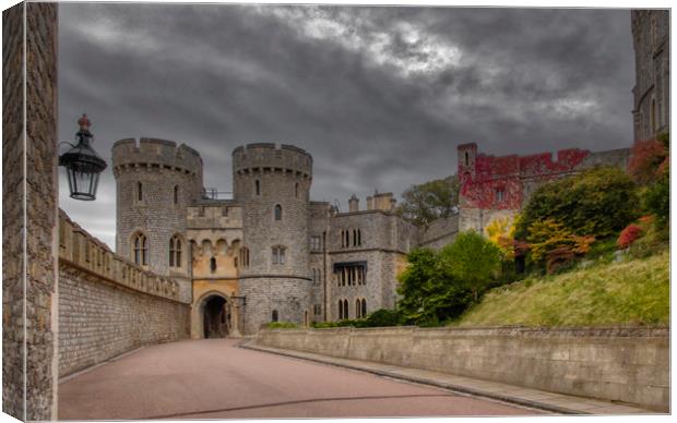 Middle Ward to The Norman Gateway Canvas Print by Dave Williams