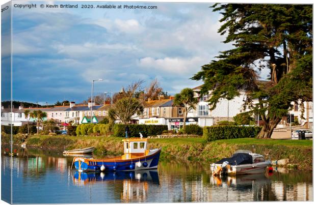 Hayle Cornwall Canvas Print by Kevin Britland