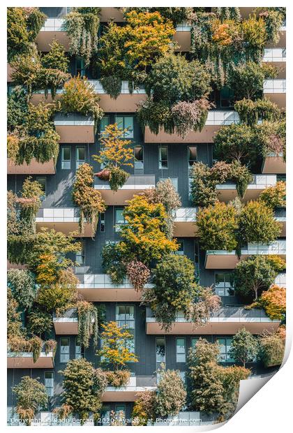 Bosco Verticale, Urban Forest In Milan Print by Radu Bercan