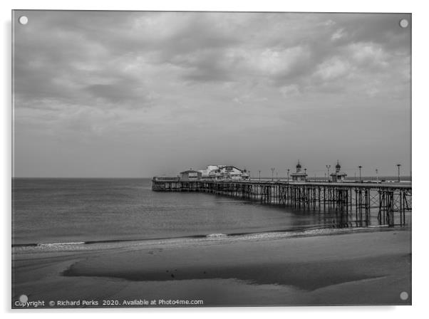 Blackpool pier Acrylic by Richard Perks
