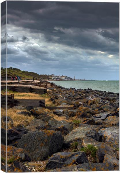 Herne Bay Canvas Print by Dave Williams
