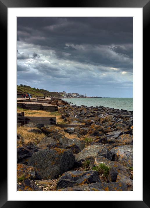 Herne Bay Framed Mounted Print by Dave Williams
