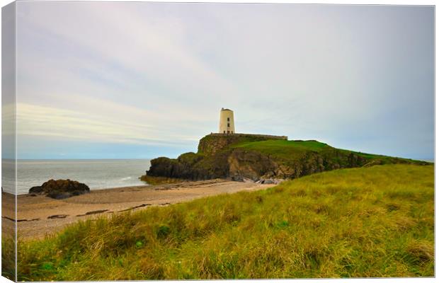 Ty Mawr Lighthouse Ynys Llanddwyn Anglesey Canvas Print by Kevin Smith