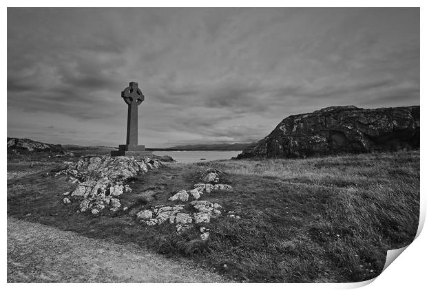 Celtic Cross  Print by Kevin Smith