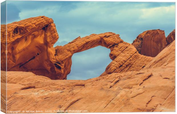Valley of Fire State Park Canvas Print by Nicolas Boivin