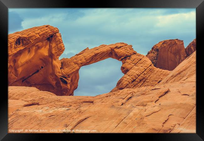 Valley of Fire State Park Framed Print by Nicolas Boivin