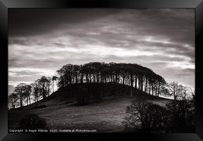 Derbyshire Dales Framed Print by Roger Aubrey