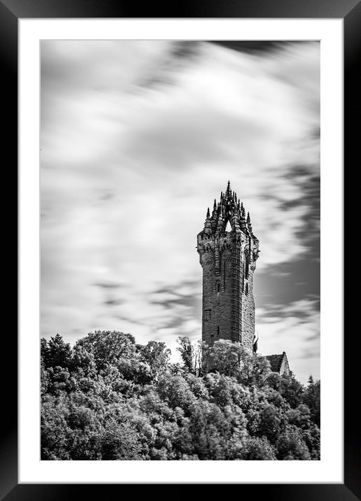The Wallace Monument  Framed Mounted Print by Steven Lennie