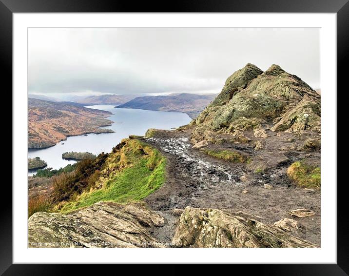 Ben A'an  Framed Mounted Print by David Mccandlish