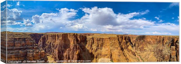 Grand Canyon view Canvas Print by Nicolas Boivin