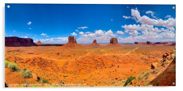 Monument Valley Acrylic by Nicolas Boivin