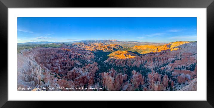 Bryce Canyon National Park Framed Mounted Print by Nicolas Boivin