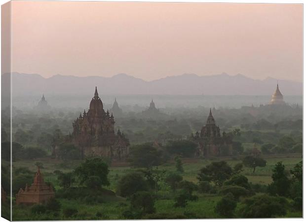 Beautiful Bagan Canvas Print by Serena Bowles