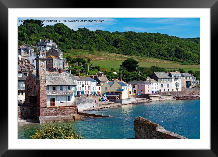 Kingsand Cornwall Framed Mounted Print by Kevin Britland