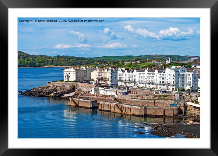 plymouth devon Framed Mounted Print by Kevin Britland