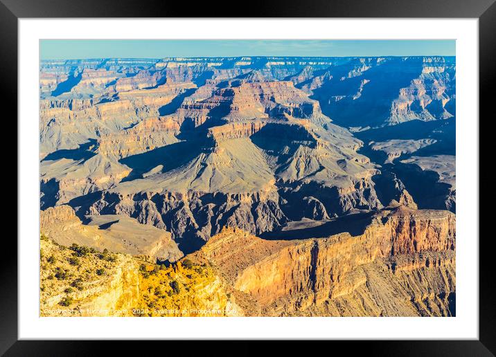 Grand Canyon view Framed Mounted Print by Nicolas Boivin