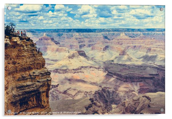 Grand Canyon view Acrylic by Nicolas Boivin