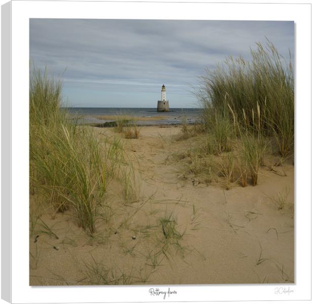 Rattray Lighthouse square crop Canvas Print by JC studios LRPS ARPS