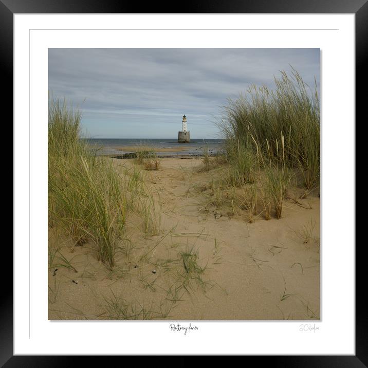 Rattray Lighthouse square crop Framed Mounted Print by JC studios LRPS ARPS
