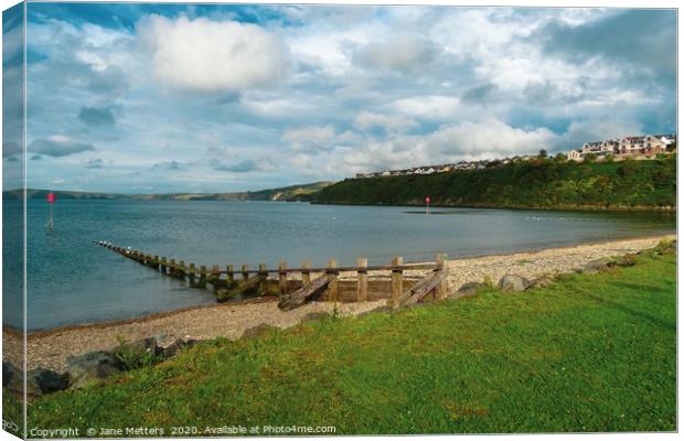 Goodwick Canvas Print by Jane Metters