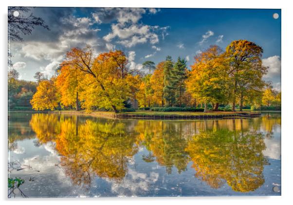Sunny Autumn Days Acrylic by Dave Williams