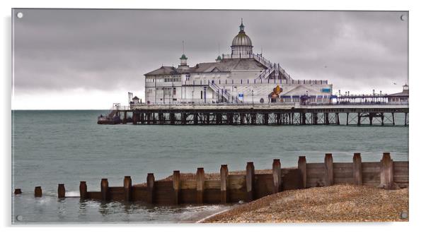 Victorian Pier Acrylic by Dave Williams