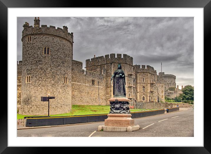 Windsor Castle Framed Mounted Print by Dave Williams