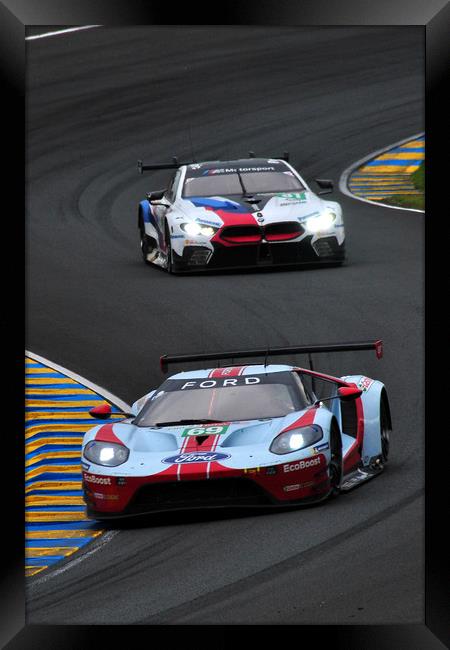 Ford GT Sports Motor Car Framed Print by Andy Evans Photos