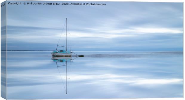 The Lytham Dream Boat Canvas Print by Phil Durkin DPAGB BPE4