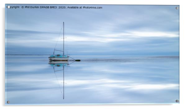 The Lytham Dream Boat Acrylic by Phil Durkin DPAGB BPE4