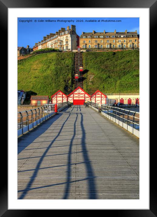 Saltburn Peir 2 Framed Mounted Print by Colin Williams Photography