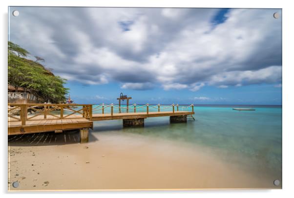 Kokomo Beach  Views around the Caribbean island of Acrylic by Gail Johnson