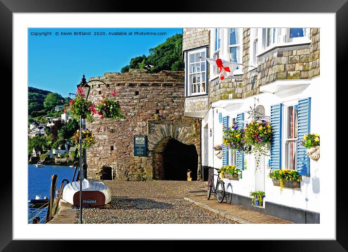 Bayards cove Dartmouth Framed Mounted Print by Kevin Britland