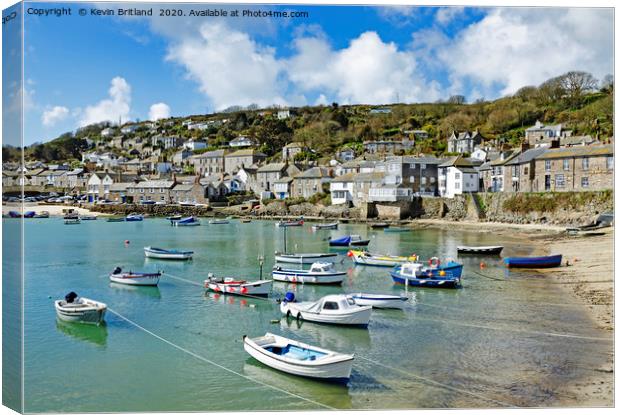 mousehole cornwall Canvas Print by Kevin Britland