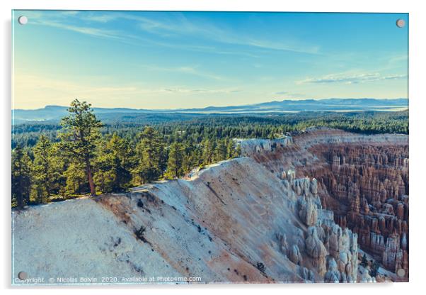 Bryce Canyon National Park Acrylic by Nicolas Boivin