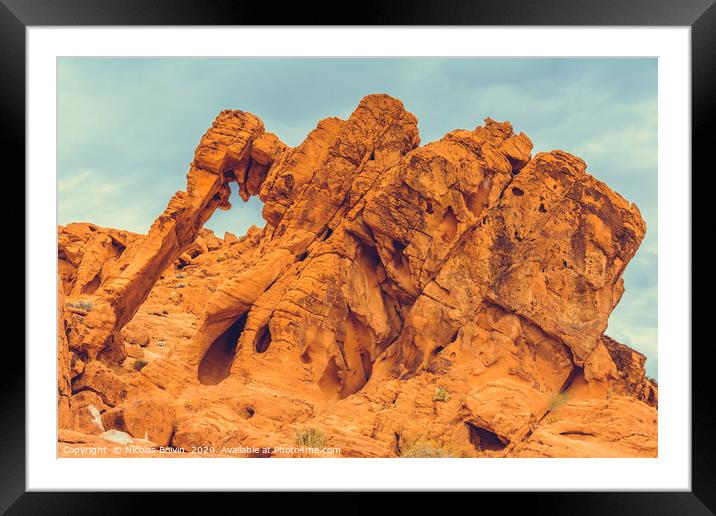 Valley of Fire State Park Framed Mounted Print by Nicolas Boivin