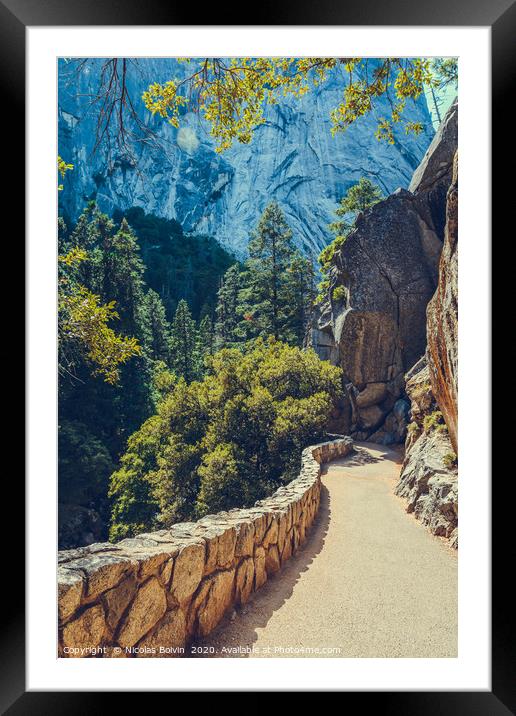 Yosemite National Park Framed Mounted Print by Nicolas Boivin