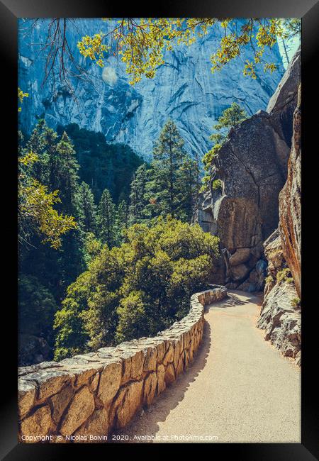 Yosemite National Park Framed Print by Nicolas Boivin