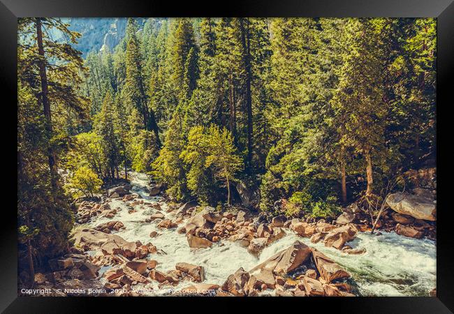 Yosemite National Park Framed Print by Nicolas Boivin