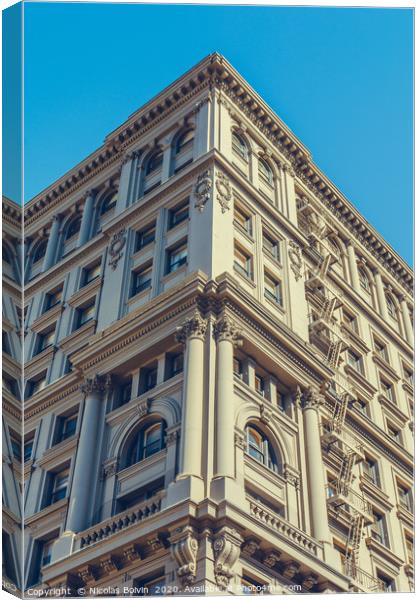 Touristic attractions of San Francisco Canvas Print by Nicolas Boivin