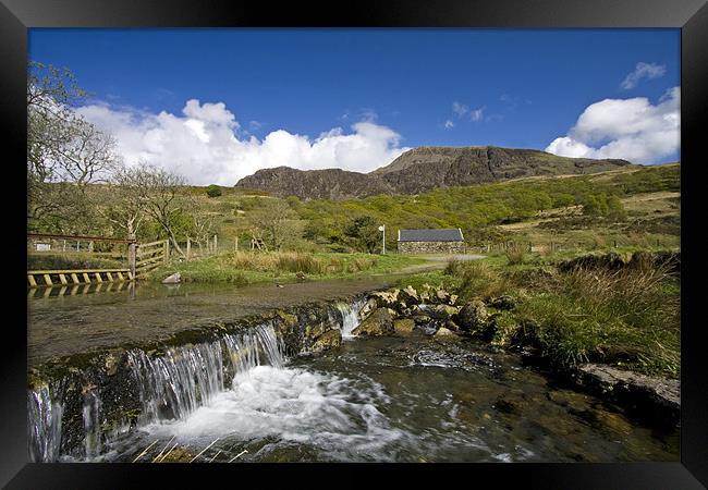 Views around Cwm Pennant Framed Print by Gail Johnson