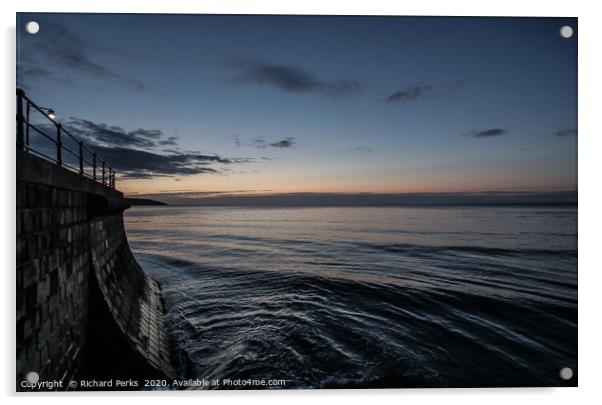 Daybreak at the bay Acrylic by Richard Perks